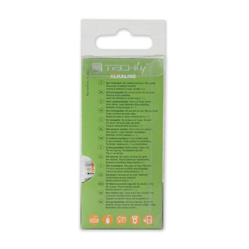 EAN 8057685307025 - Techly LR03 AAA 1.5V Batería de un solo uso Alcalino imagen 5