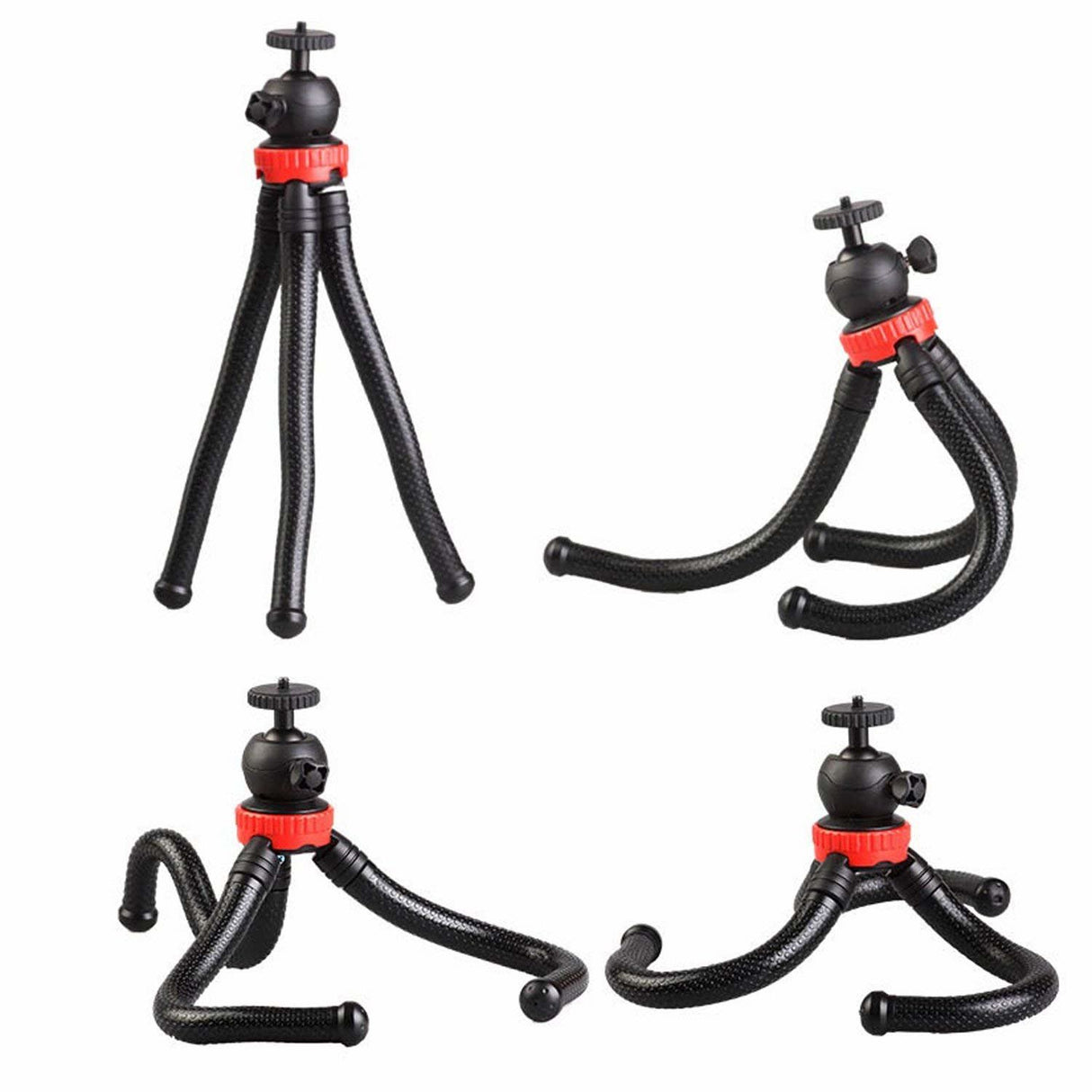 EAN 8435364317259 - iggual IGG317259 tripode Universal 3 pata(s) Negro, Rojo imagen 3