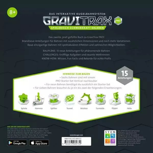 Gravitrax De Ravensburger. El Libro Profesional Para Aficionados Y Profesionales De Tapa Dura. 48973