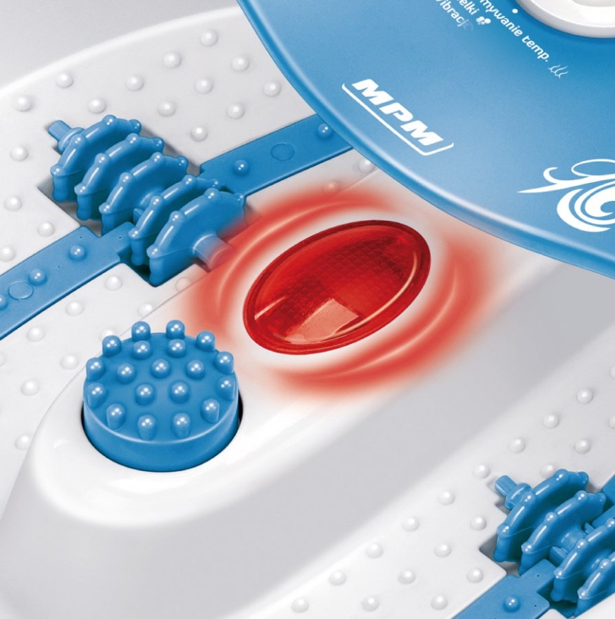EAN 5901308008994 - MPM MMS-01 masajeador Pie Azul, Blanco imagen 4