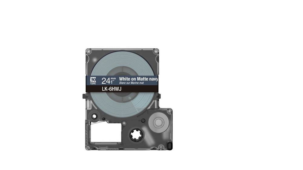 Epson Cinta Lk-6hwj Blan/Marine 24mm