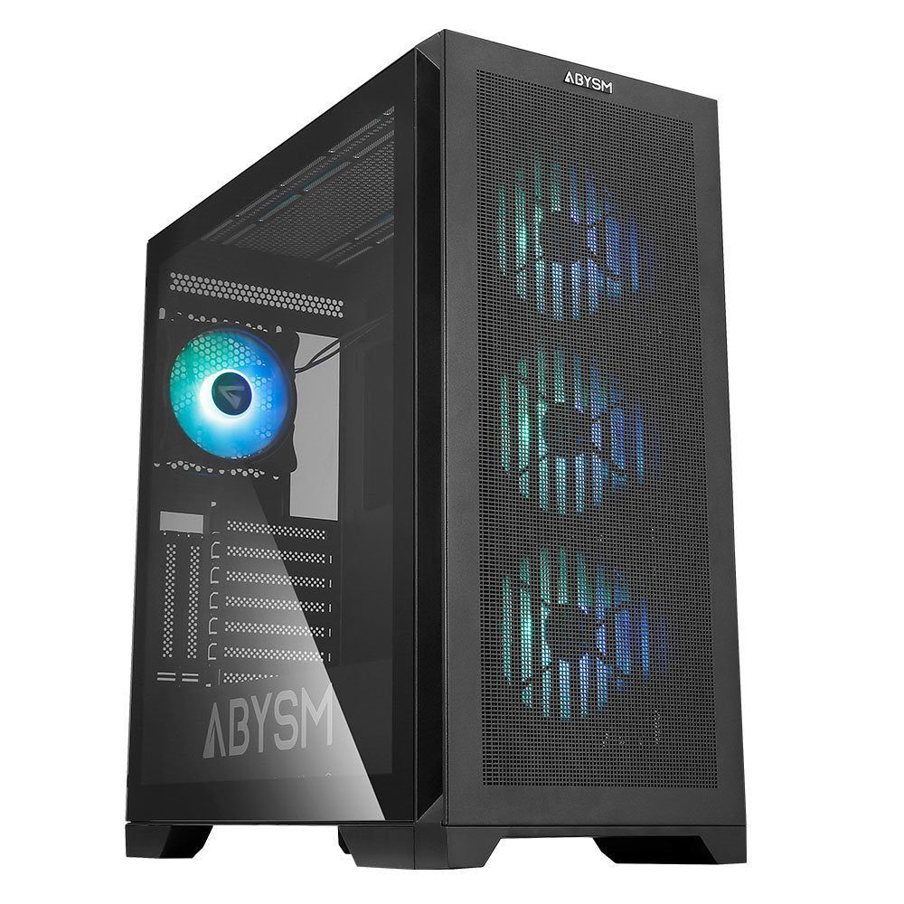 EAN 6974560222575 - ABYSM Danube Mura BX300 Black ARGB Torre Negro imagen 1