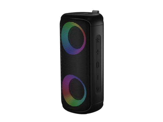 Altavoz Bluetooth Audictus Aurora Pro 2.0 Tws 20w Rgb Ipx6 Microsd Bt5.0 Negro