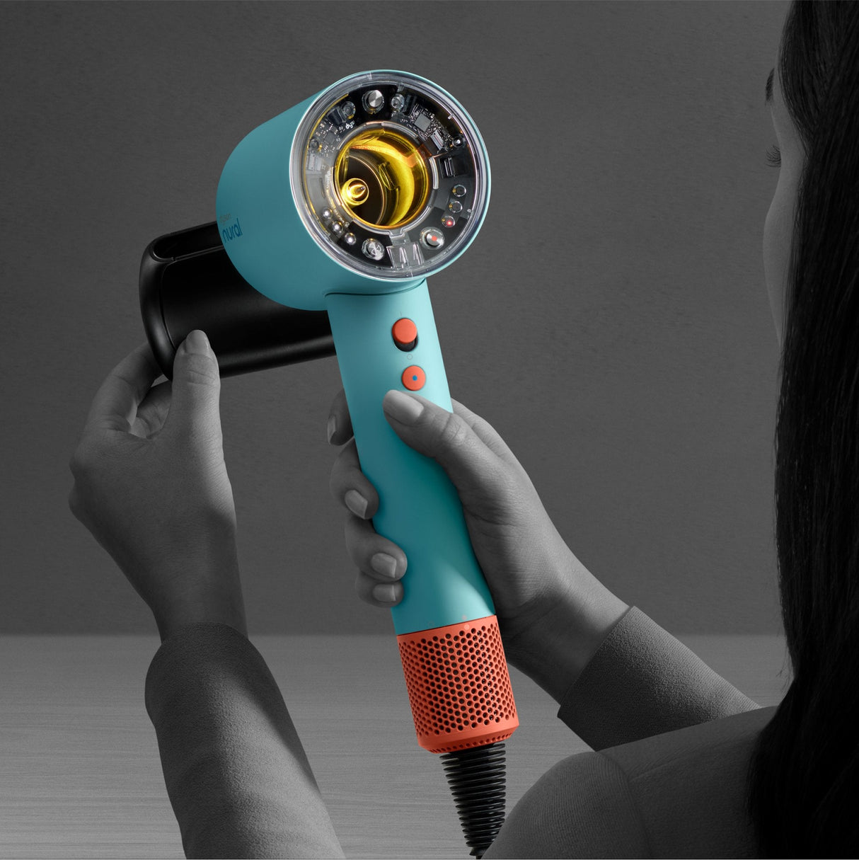 Dyson Supersonic Nural Haartrockner Ceramic Jasper Plum