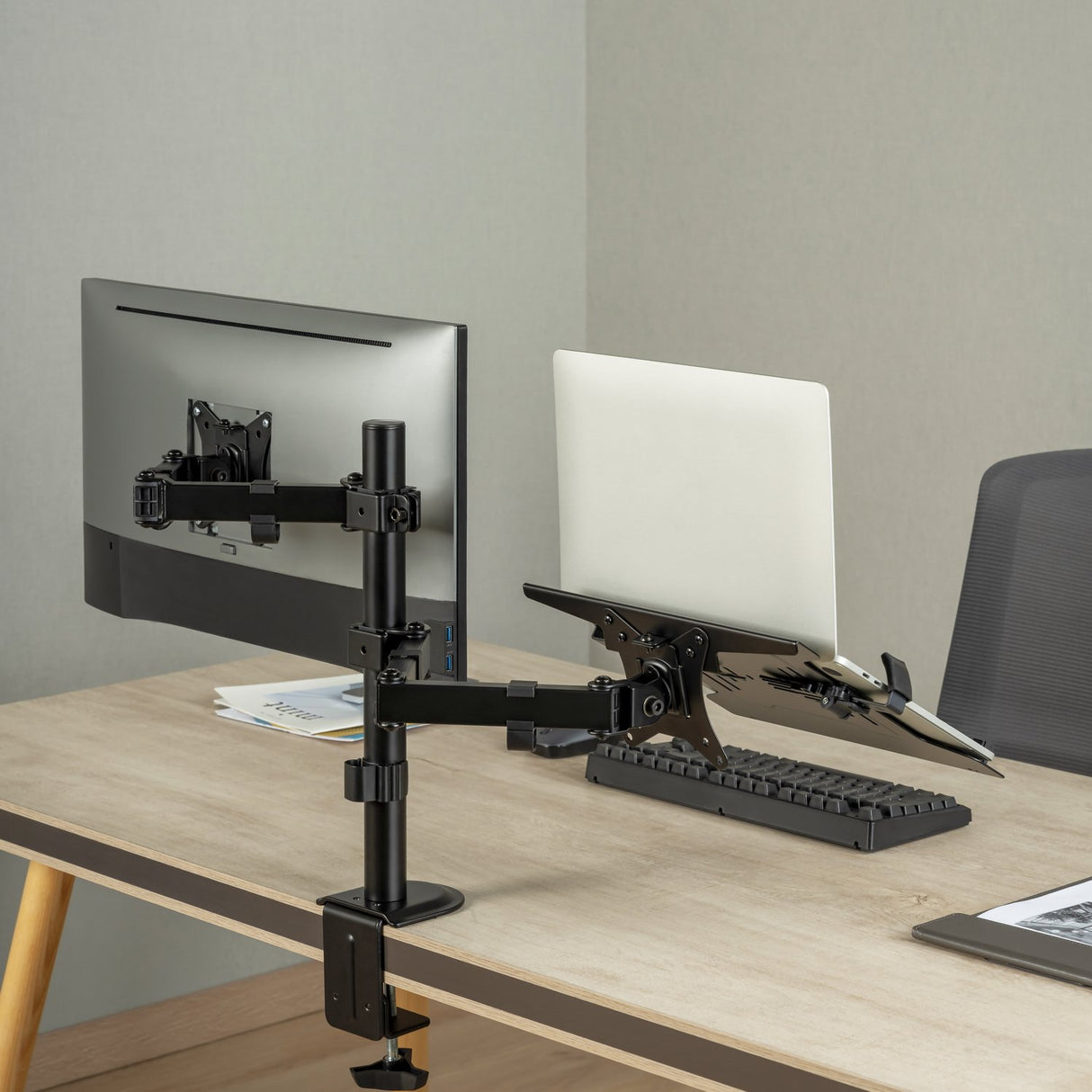 EAN 8436574709094 - AISENS DTL32TSR-193 soporte para monitor 81,3 cm (32") Escritorio imagen 5