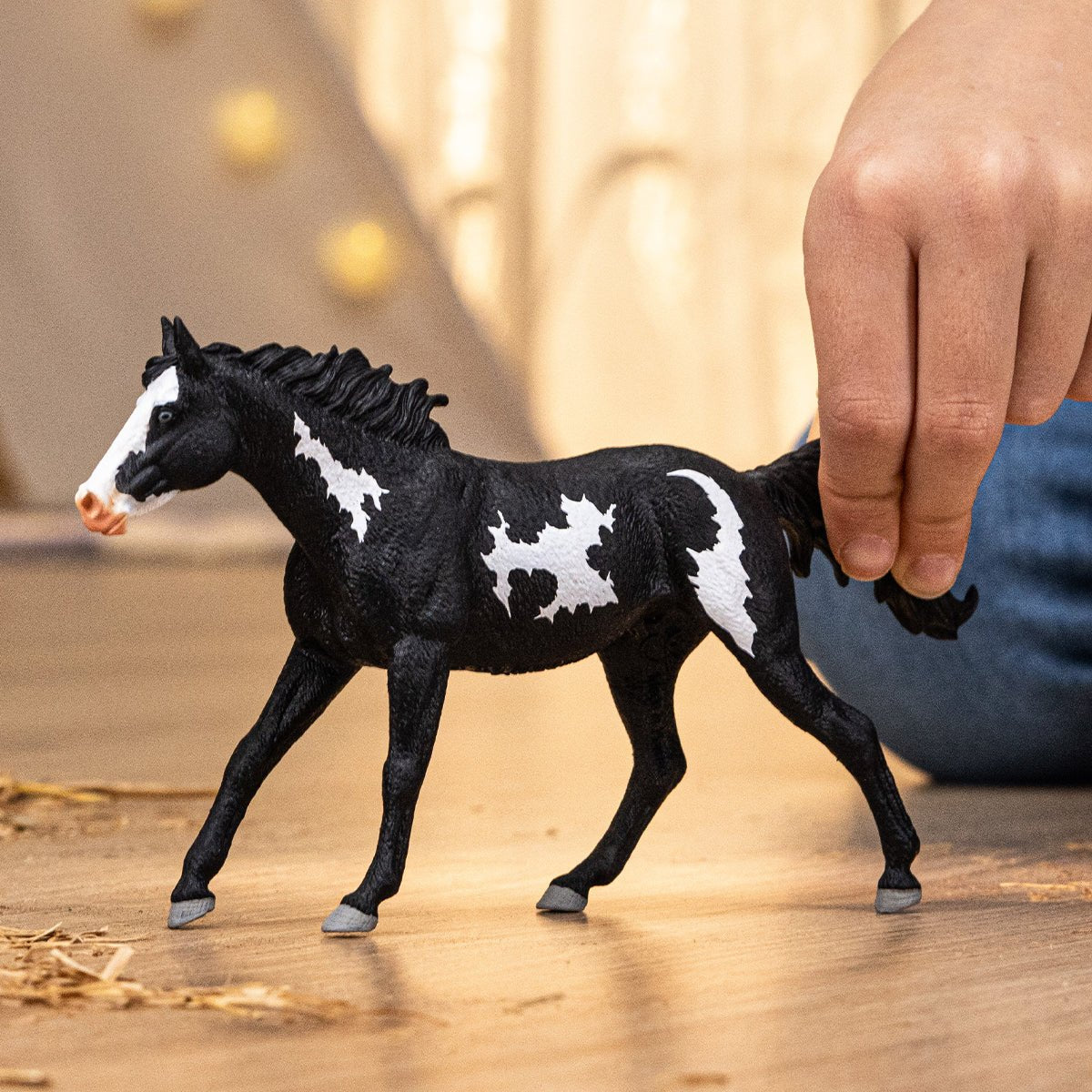 Schleich Horse Club Paint Horse Castrado, Figura De Juguete Marrón 14900