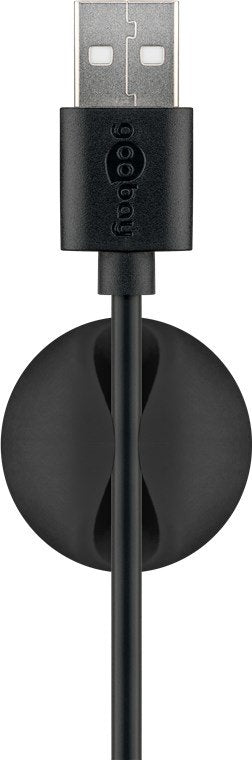 EAN 4040849950407 - Goobay 95040 organizador de cables Universal Soporte para cables Negro 5 pieza(s) imagen 6