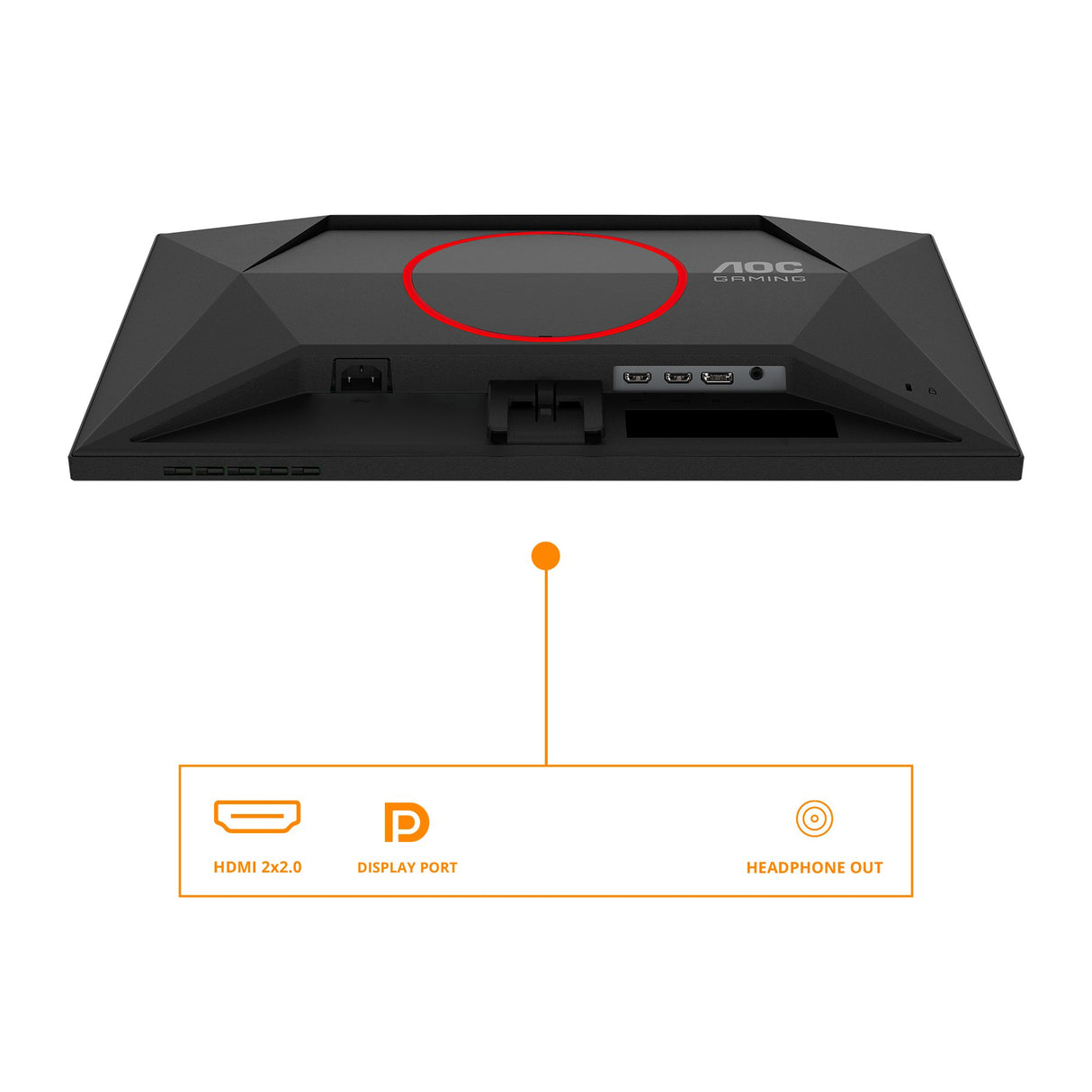 EAN 4038986633024 - AOC G4 25G4SRE pantalla para PC 62,2 cm (24.5") 1920 x 1080 Pixeles Full HD LED Negro, Rojo imagen 3