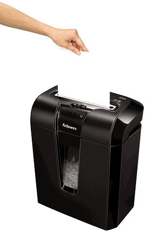 Fellowes 63cb Destructora De Papel Manual Corte En Particulas - Destruye Hasta 10 Hojas - 19l
