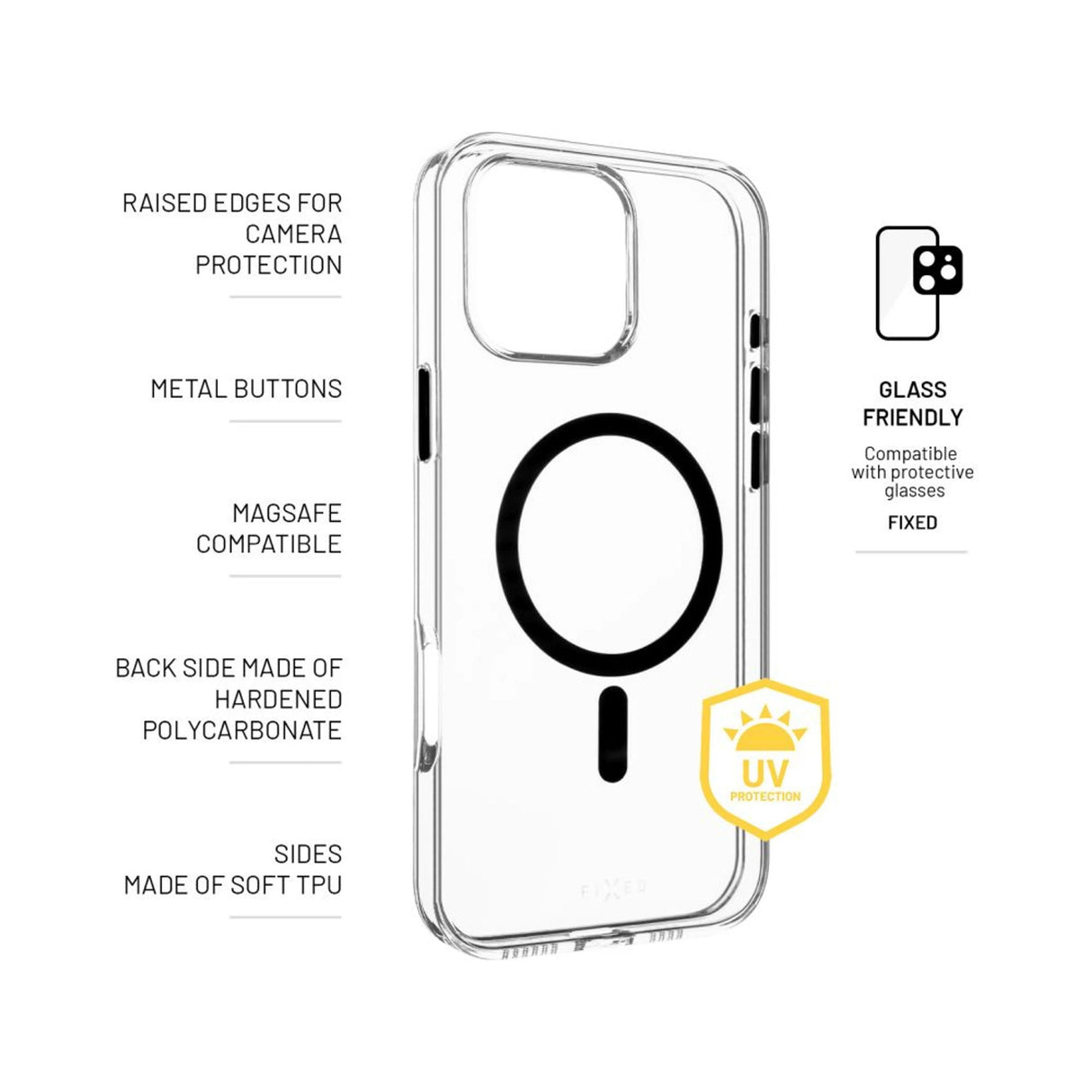EAN 8591680168354 - FIXED MagPurity funda para teléfono móvil 17,5 cm (6.9") Transparente imagen 2