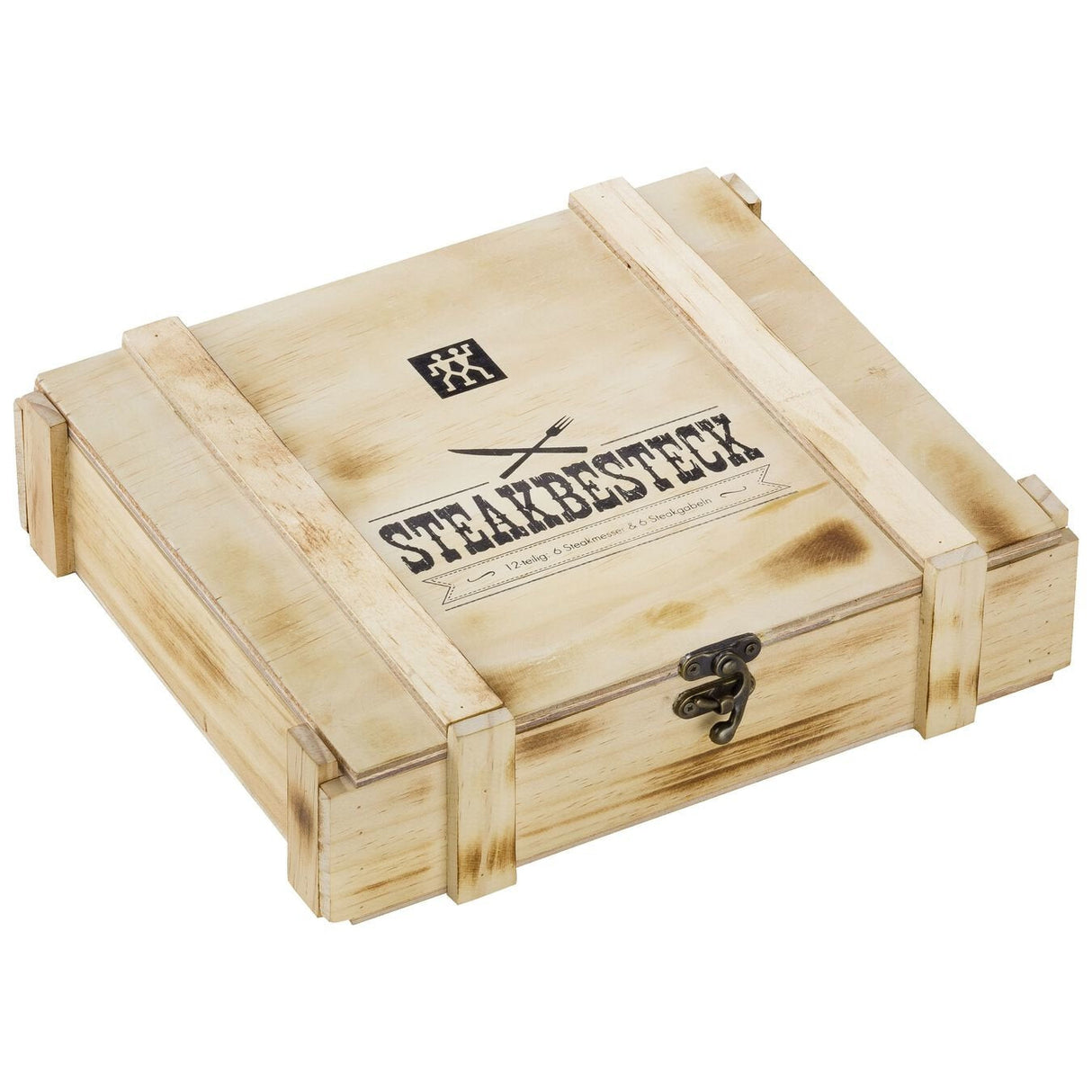 Juego De Cubiertos Para Bistec Zwilling 12 Uds. En Caja De Madera