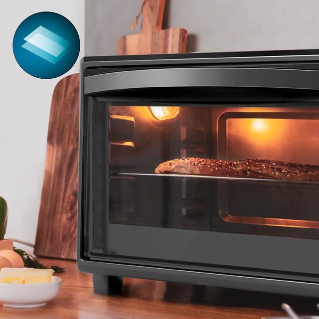EAN 8435484038225 - Cecotec Bake&Toast 6090 Black Gyro 60 L 2200 W Negro Parrilla imagen 6