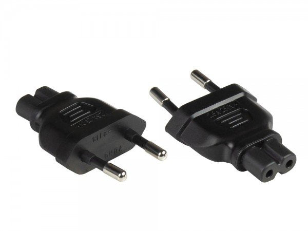 Good Connections Adaptador De Corriente Euro-Conector Macho An C7-Bu.