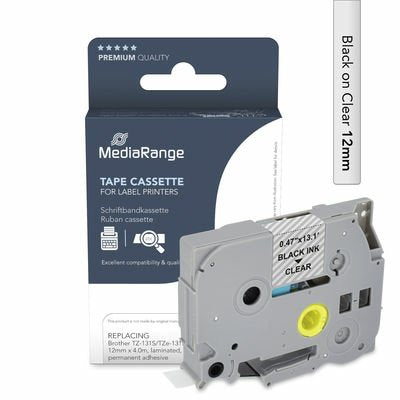 Cinta Mediarange Aprox. Brother Tz-131s Tze-131s 12mm 4ms