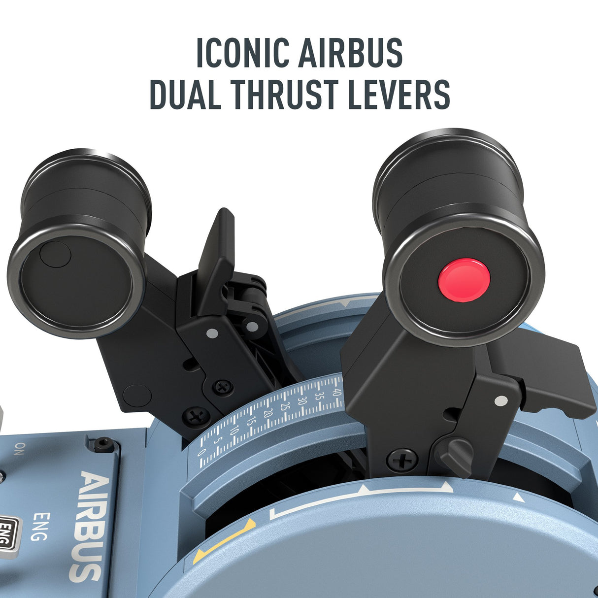 EAN 3362932915553 - Thrustmaster TCA Quadrant Airbus Edition Negro, Azul Simulador de Vuelo PC imagen 7