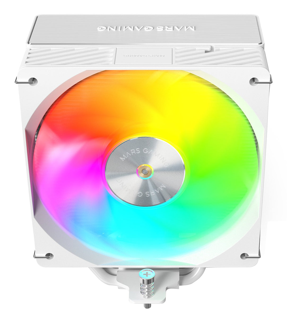 EAN 8435693109457 - Mars Gaming MCPUX5ARGBW sistema de refrigeración para ordenador Procesador Refrigerador de aire 12 cm Bla imagen 3