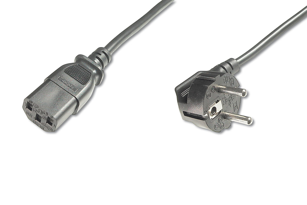 EAN 4016032083498 - Digitus AK-440100-050-S cable de transmisión Negro 5 m CEE7/7 IEC C13 imagen 1