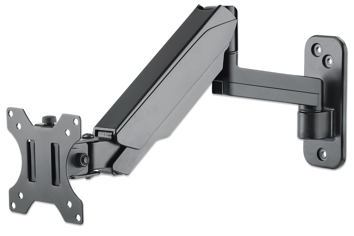 EAN 0766623461610 - Manhattan 461610 soporte para monitor 81,3 cm (32") Pared Negro imagen 1
