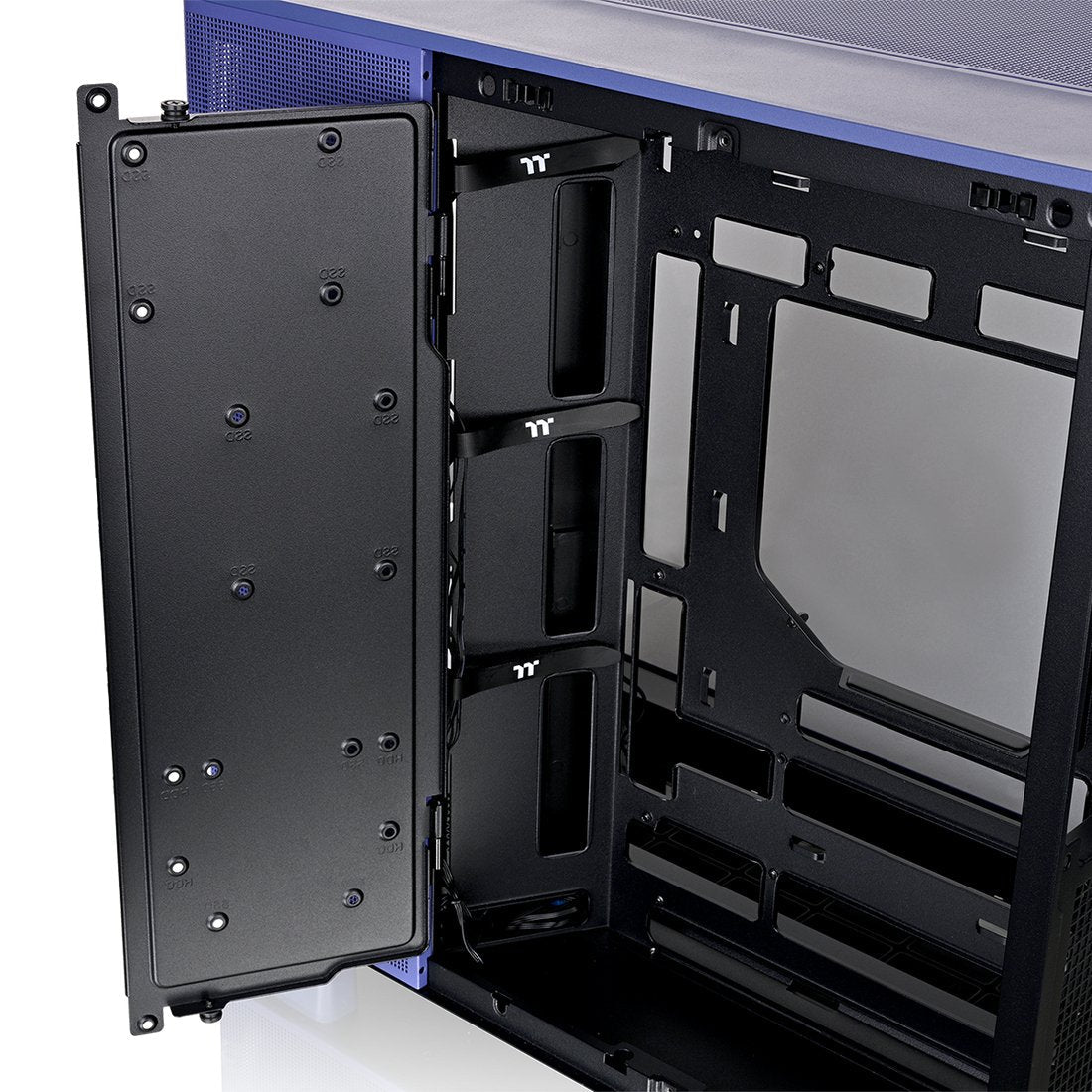 Thermaltake View 380 Xl Tg Argb (Violetat, Tempered Glass X 2) Ca-11e-00mnwn-00