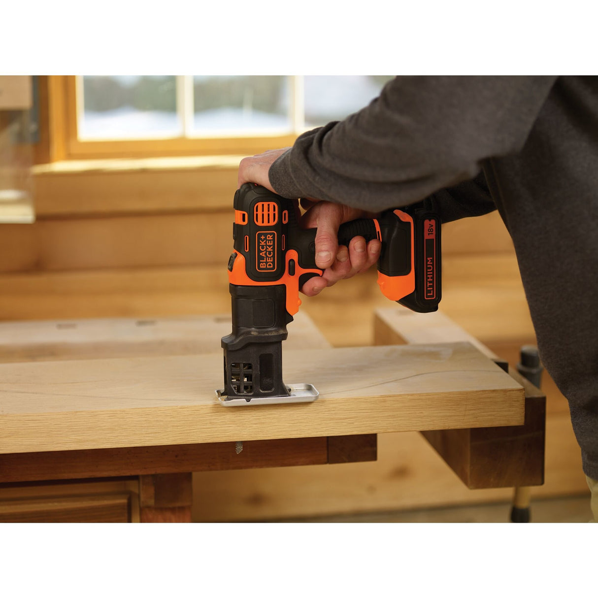 EAN 5035048494967 - Black & Decker MT218K-QW multiherramienta oscilante Negro, Naranja 8500 OPM imagen 6