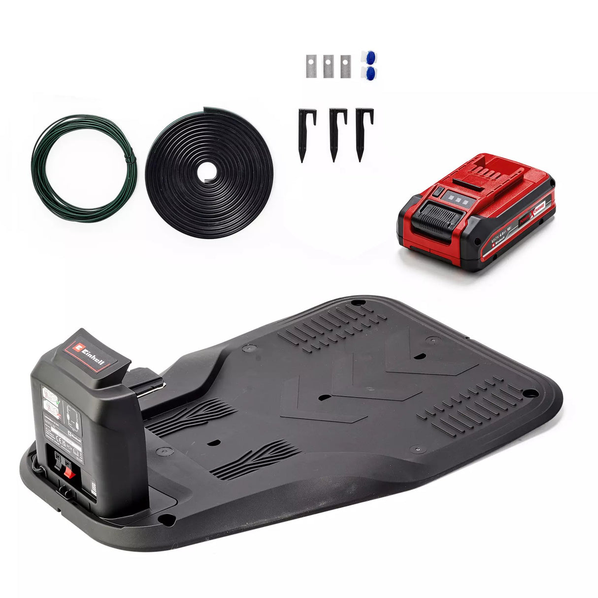 EAN 4006825678413 - Einhell Flexo Cam Plus 600 Robot cortacésped Batería Negro, Rojo, Plata imagen 3