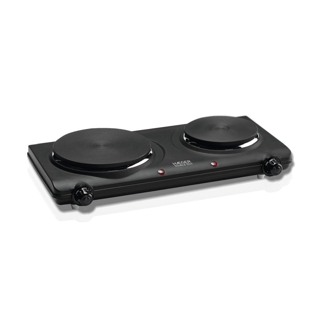 EAN 5608475015649 - Haeger HP-02B.013A hobs Negro Encimera 42.5 cm Quemador en espiral 2 zona(s) imagen 1