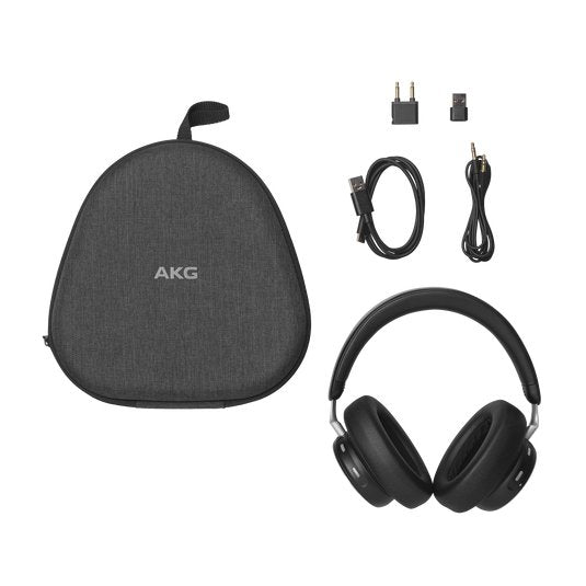Auriculares Akg N9 Hybrid Black Inalámbricos Con Cancelación De Ruido
