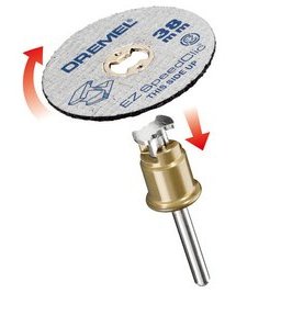 Juego De Inicio Dremel Ez Speedclic Sc406, 3 Piezas, Disco De Corte 2615s406jc