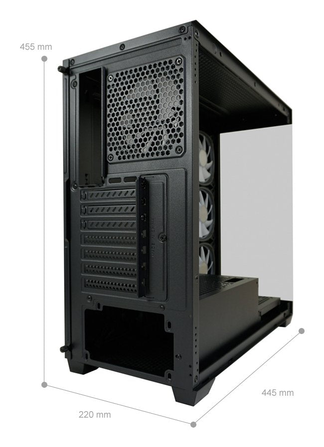 Lc-Power Lc-715b-On Carcasa De Ordenador Midi Tower Negro