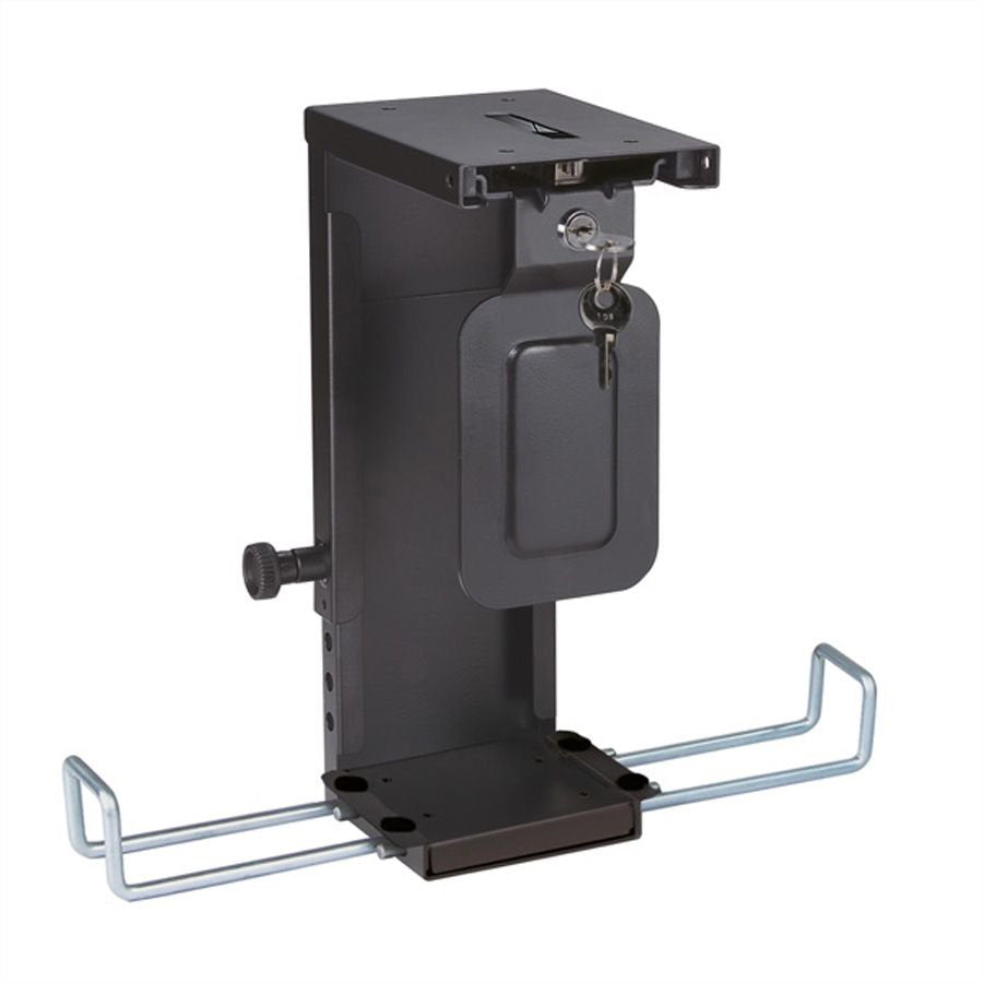 Roline Slim Mini-Pc Soporte Con Cerradura Negro
