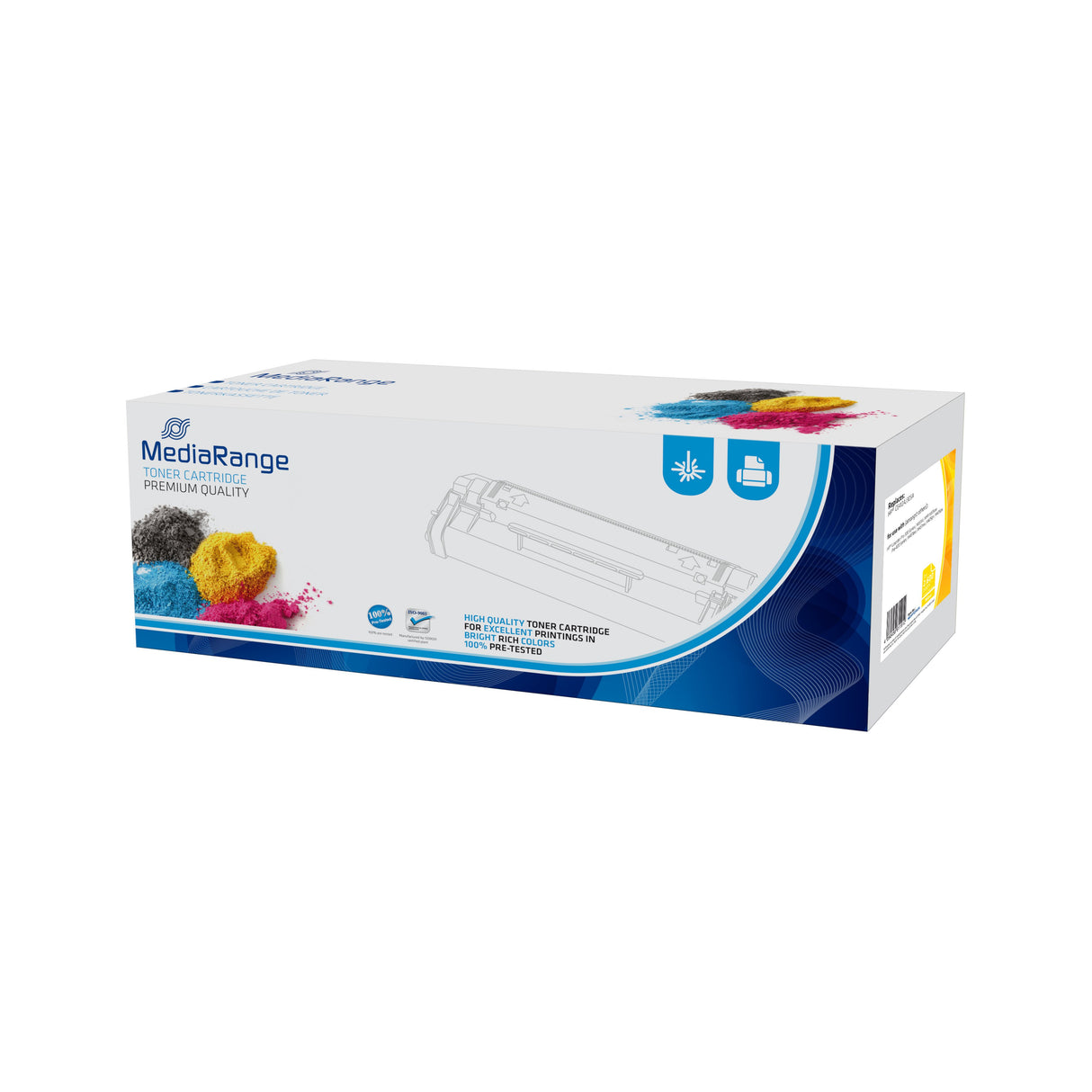 Mediarange Toner Hp Para Ce412a/305a Con Chip Amarillo