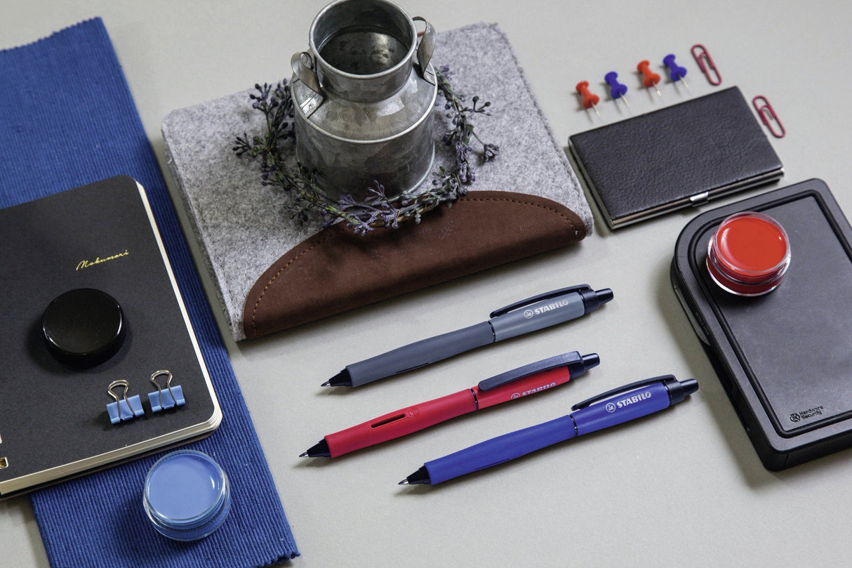 Bolígrafo Stabilo Palette Retráctil Con Clip