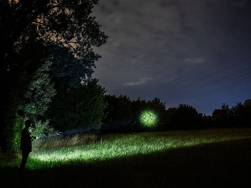 Tracer Flashlight 3600mah Verde With Power Bank