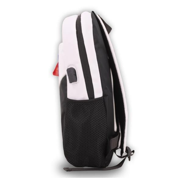 Mochila Nasa White-Black