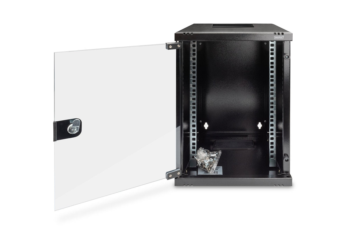 EAN 4016032473985 - Digitus DN-10-09U-B armario rack 9U Bastidor de pared Negro imagen 4