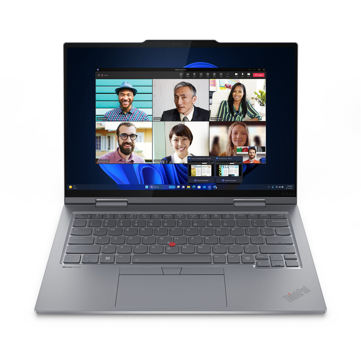 EAN 197530308840 - Lenovo ThinkPad X1 2-in-1 Gen 9 Intel Core Ultra 7 155U Híbrido (2-en-1) 35,6 cm (14") Pantalla táctil WUX imagen 1