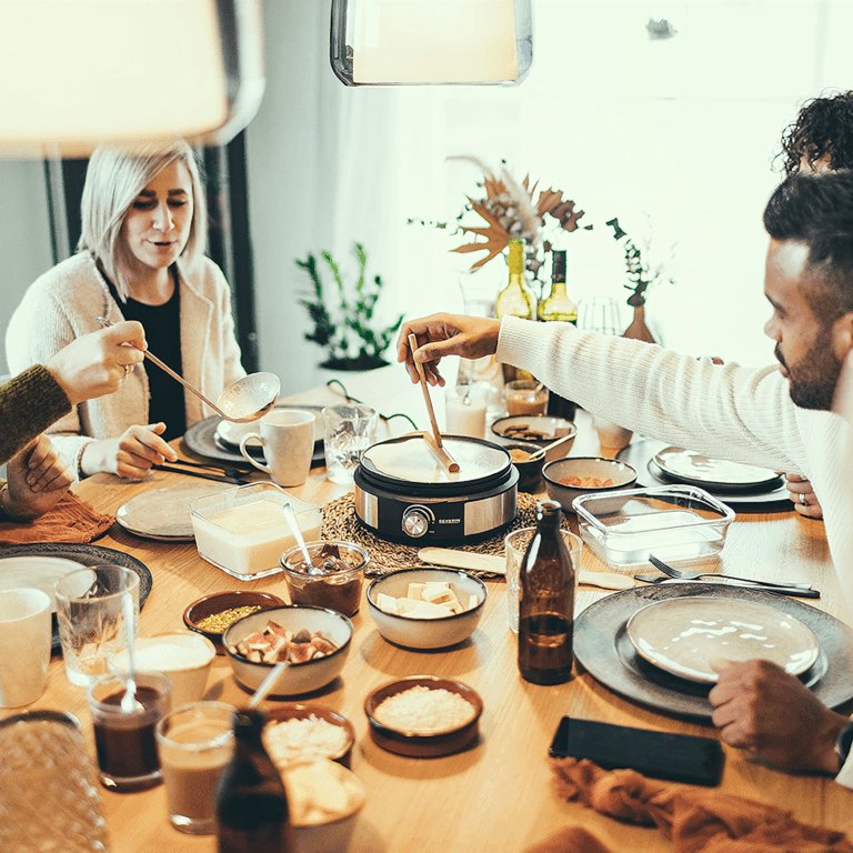 Severin Fo 2471 - Fondue-Crêpes-Kombi - 1.5 Kw