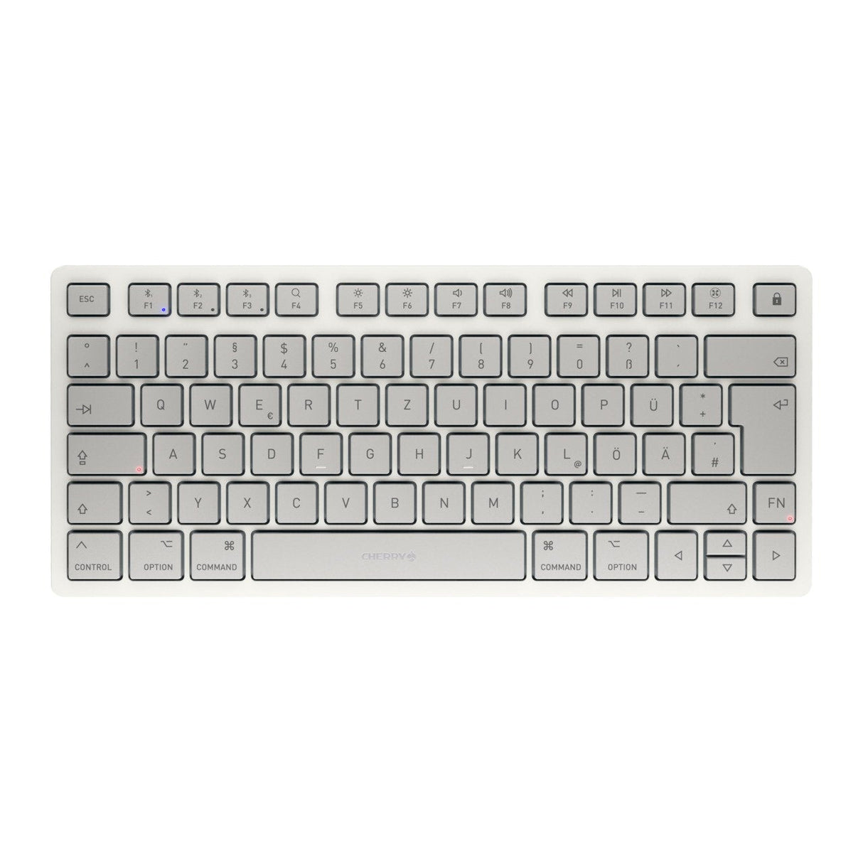 Cherry Tas Kw 7100 Mini Bt For Mac Wireless De-Layout Blanco