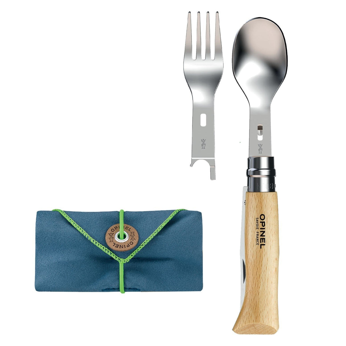 EAN 3123840025006 - Opinel Picnic+ Utensil Gris, Madera imagen 1