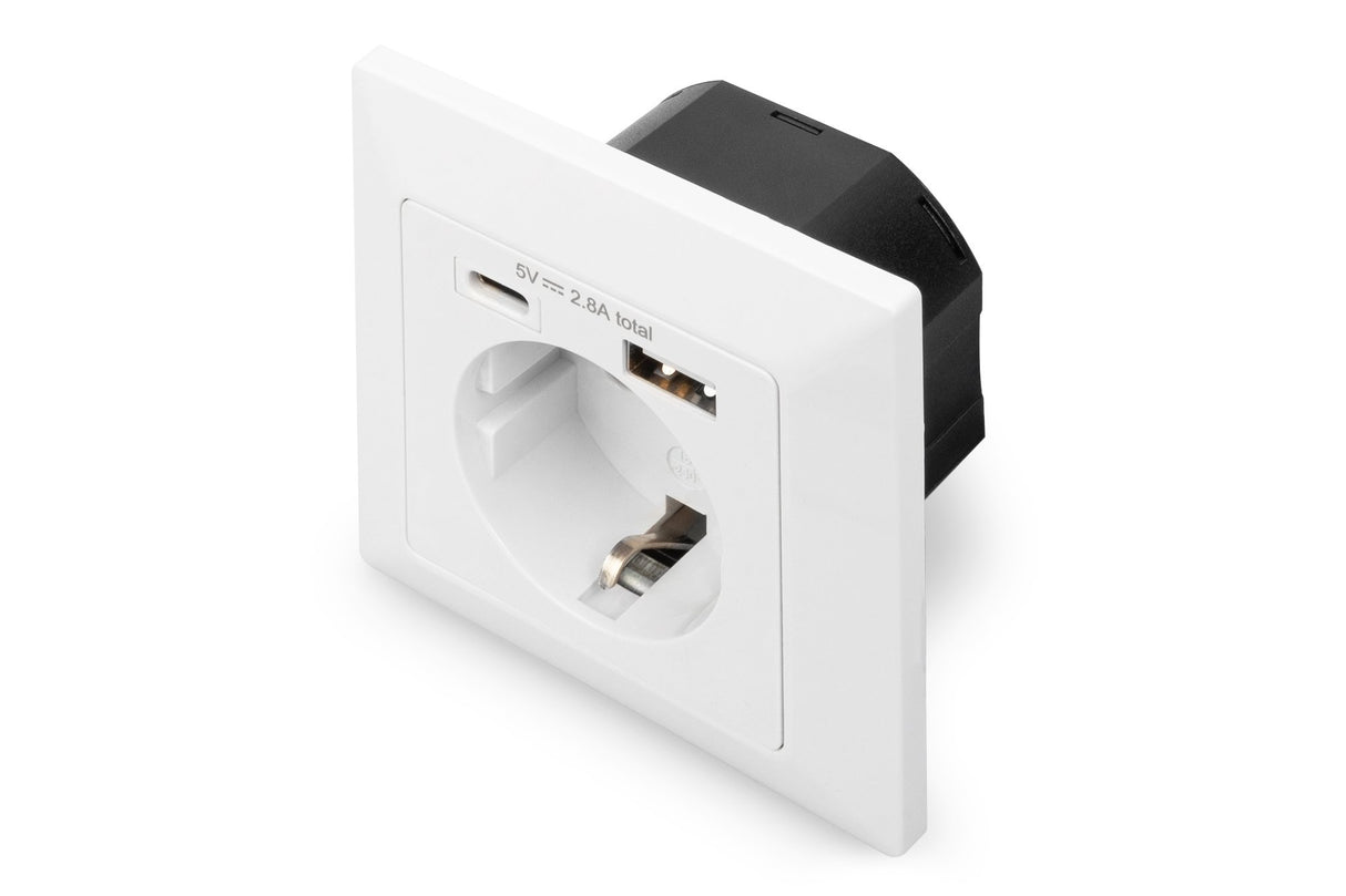 EAN 4016032443223 - Digitus DA-70615 toma de corriente Blanco imagen 1