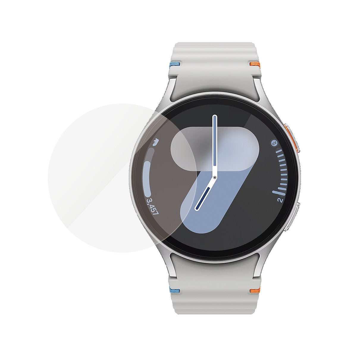 EAN 5715685001536 - PanzerGlass ® Screen Protector Samsung Galaxy Watch8 | Watch7 44mm | Ultra-Wide Fit Protector de pantalla imagen 1