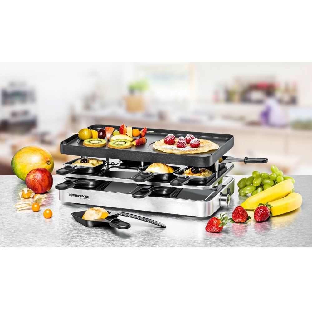 EAN 4001797239006 - Rommelsbacher RC 1400 parrilla de interior 8 personas(s) 1200 W Acero inoxidable imagen 3