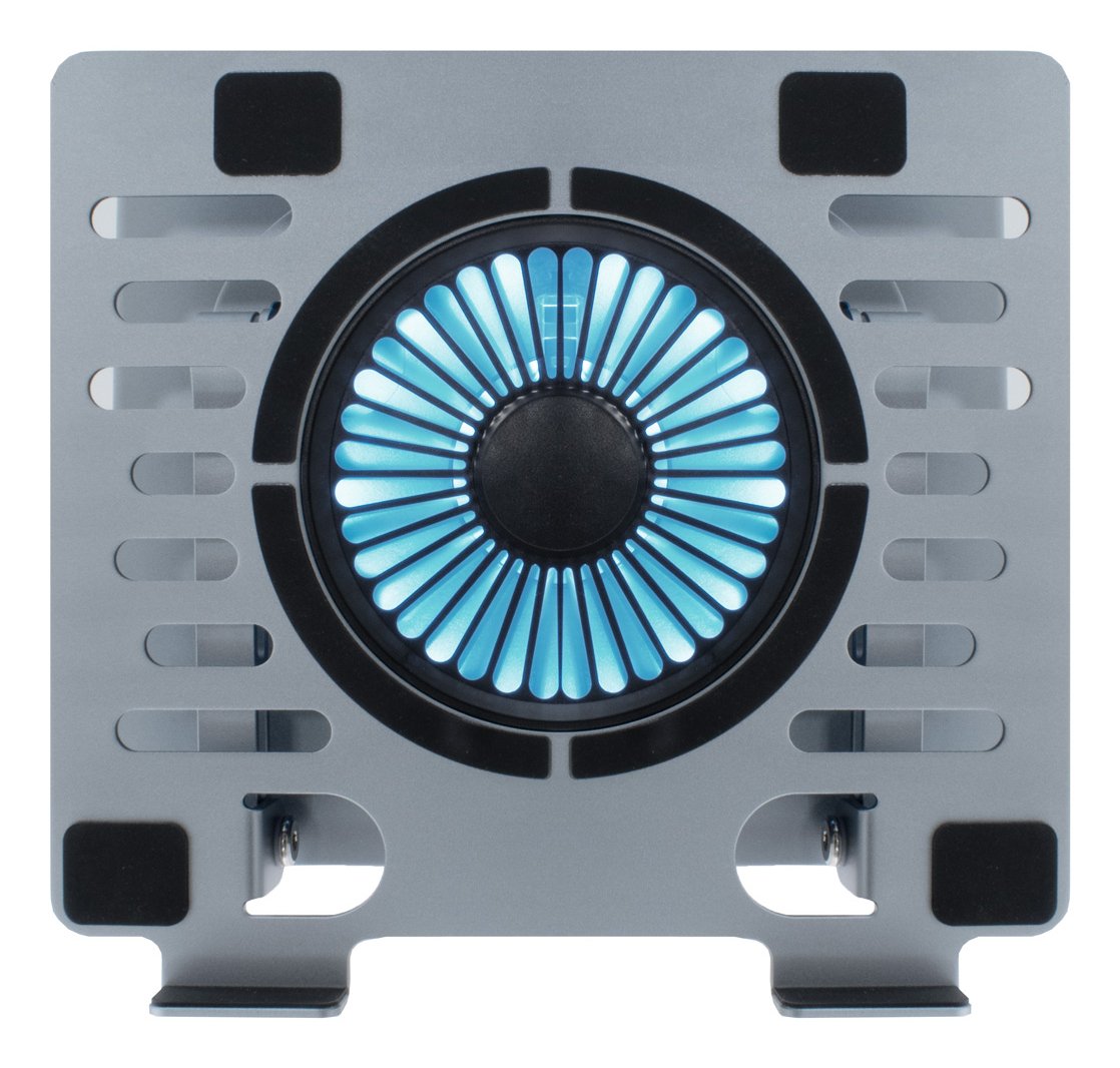 EAN 8436624420610 - CoolBox COO-NPC17-AV1 almohadilla fría 43,2 cm (17") 1000 RPM Plata imagen 3