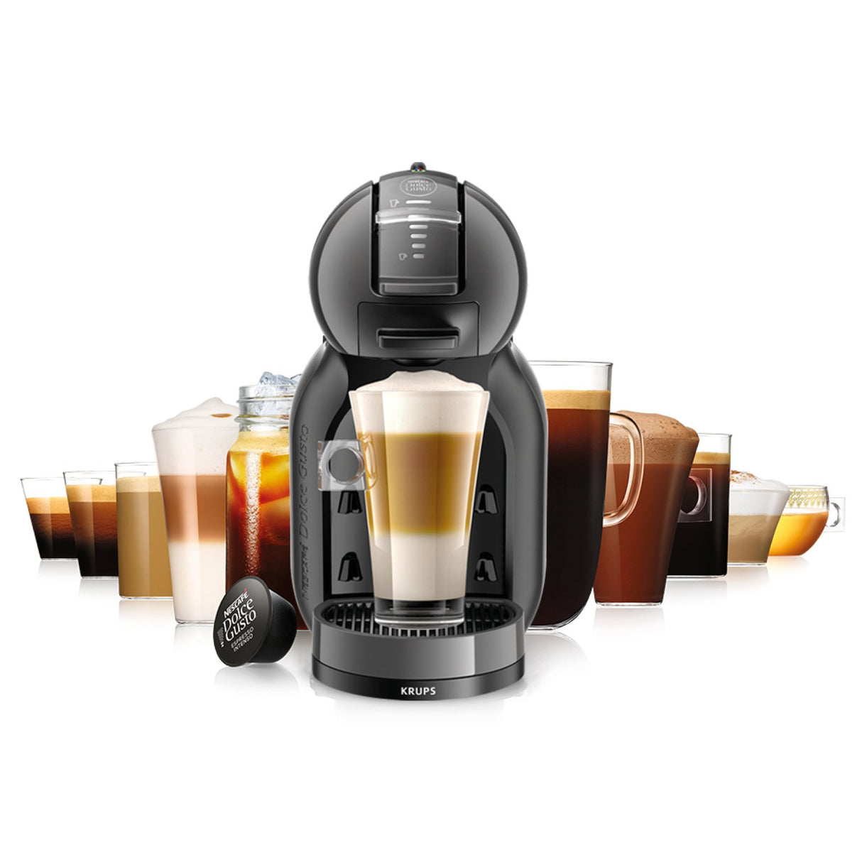EAN 3045380024342 - Krups Mini Me KP1238 Semi-automática Macchina per caffè a capsule 0,8 L imagen 3