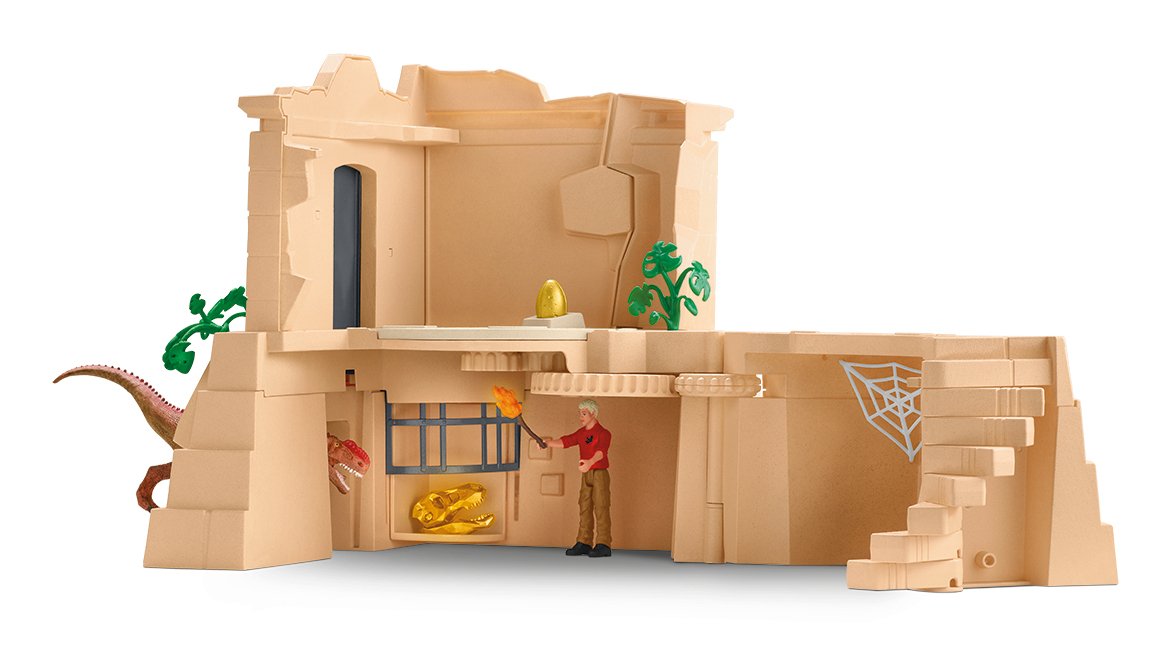 Schleich Dinosaurs Dino Temple Conquest Mega Set, Figura De Juguete 42656