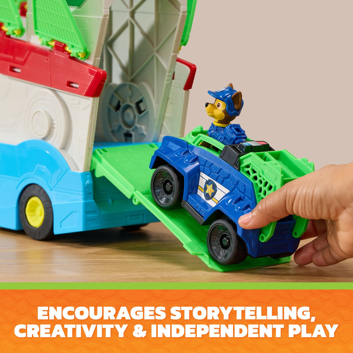 Spinmaster Paw Patrol: Der Dino Film - 2-In-1 Mobiles Dino-Hauptquartier 6076044
