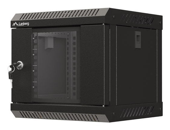 Armario Instalación Rack Colgante 10 Pulgadas 4u 300x300 Negro