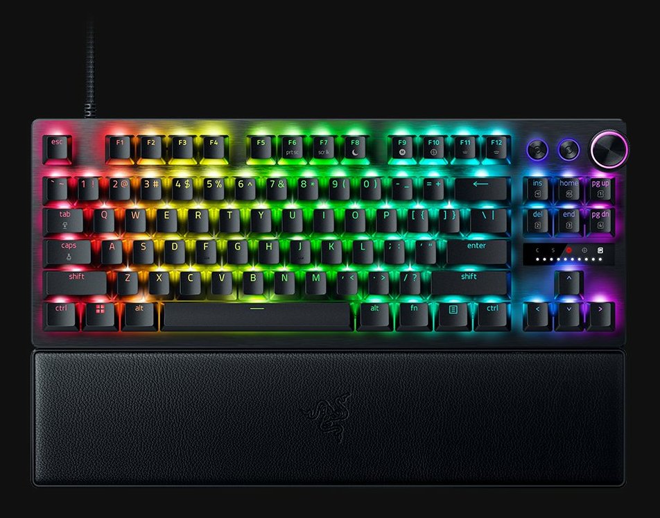 Razer Huntsman V3 Pro Tkl, Teclado De Juegos Negro, De-Layout, Razer Analógico Óptico Gen 2 Rz03-04980400-R3g1