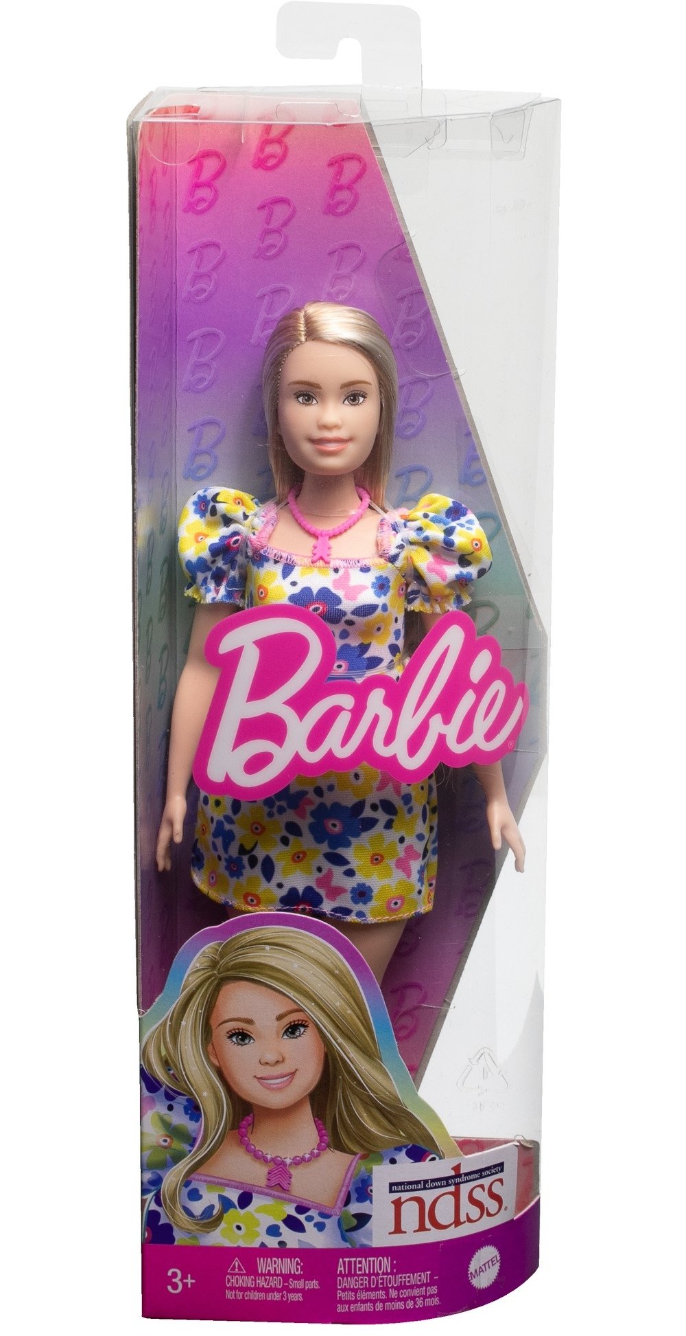 Mattel Barbie Fashionistas Muñeca Con Síndrome De Down En Un Vestido Floral