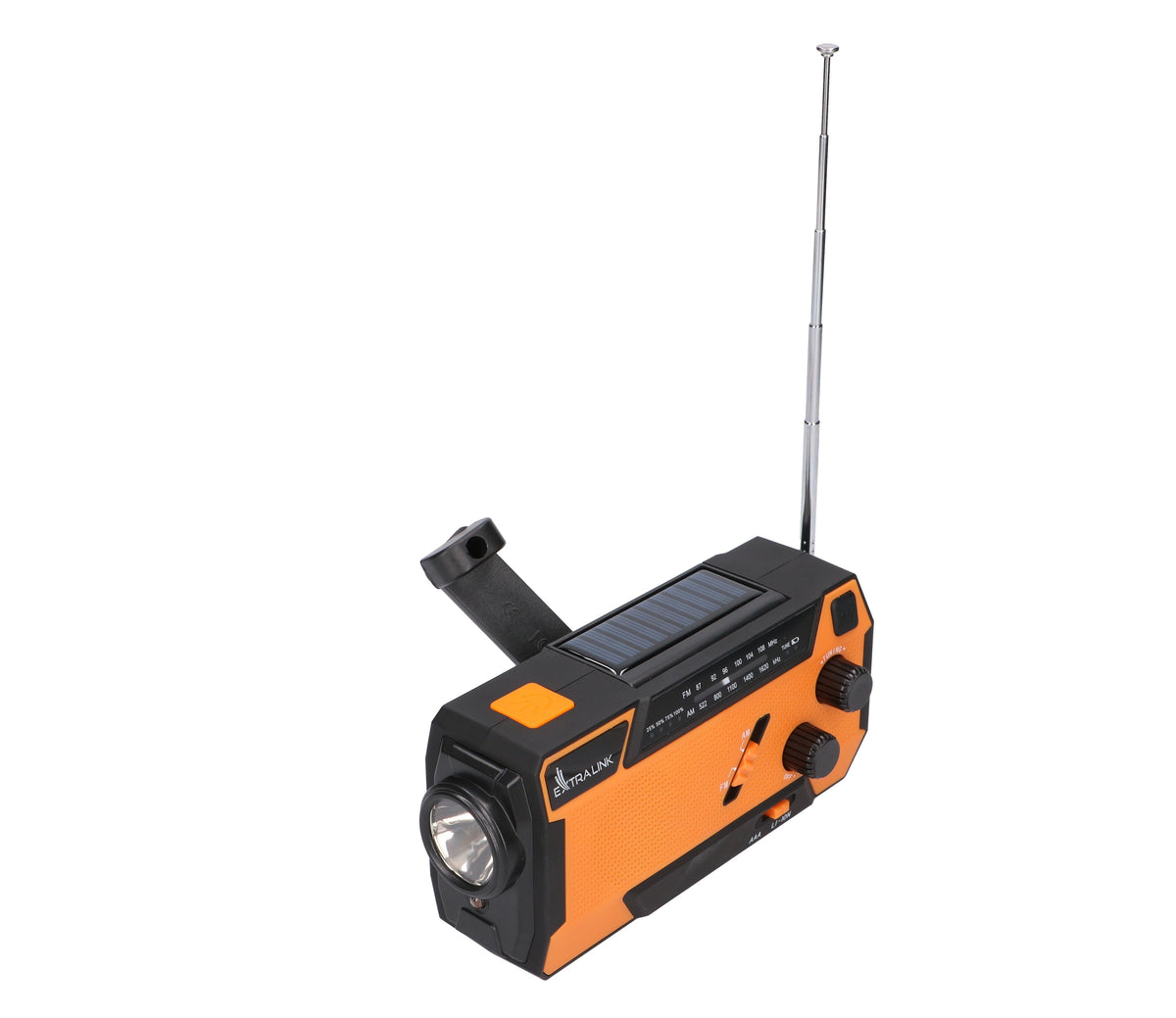 EAN 5904960293746 - Extralink RADIO AWARYJNE SOLARNE Z KORBKA DYNAMO POWERBANK 4000MAH Z LATARKA SOS SR-4000 Portátil Analógi imagen 13